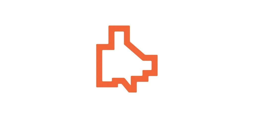 Brand icon — orange line-art mark formed from the outline of Medford's city limits